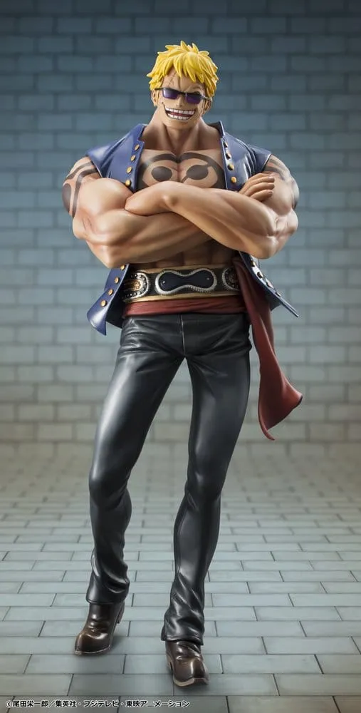 One Piece Portrait.Of.Pirates "Sailing Again" PVC Figure Bellamy the Hyena 25 cm (Limited Repeat)